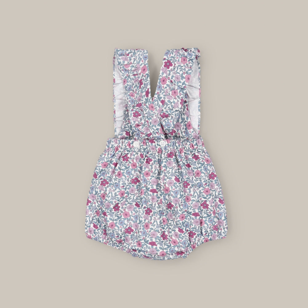 Salopette Bambini Volantino rosa di Malaga