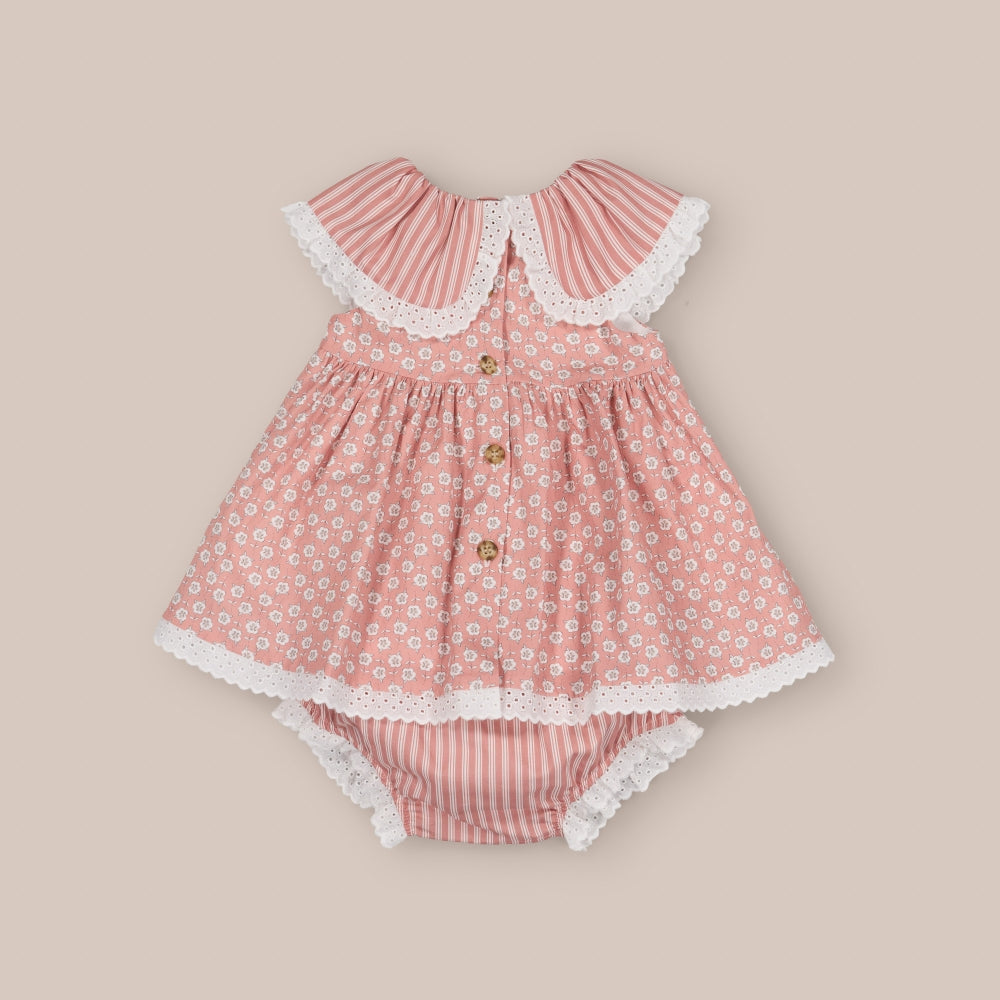 Ensemble robe et culotte pour bébé Liara