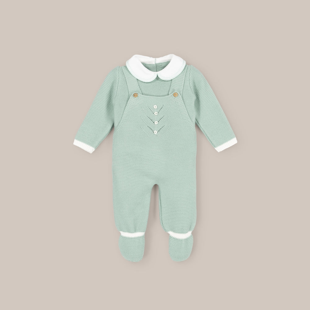 Set knit Dungaree Spikelet