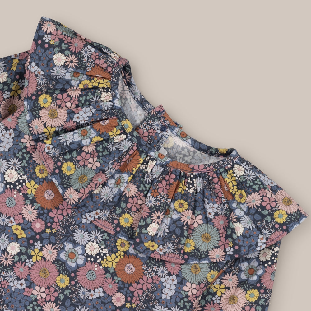 Blusa da menina falbala