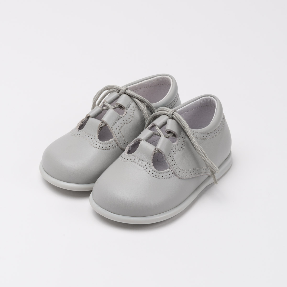 Zapato Inglés Piel Con Suela