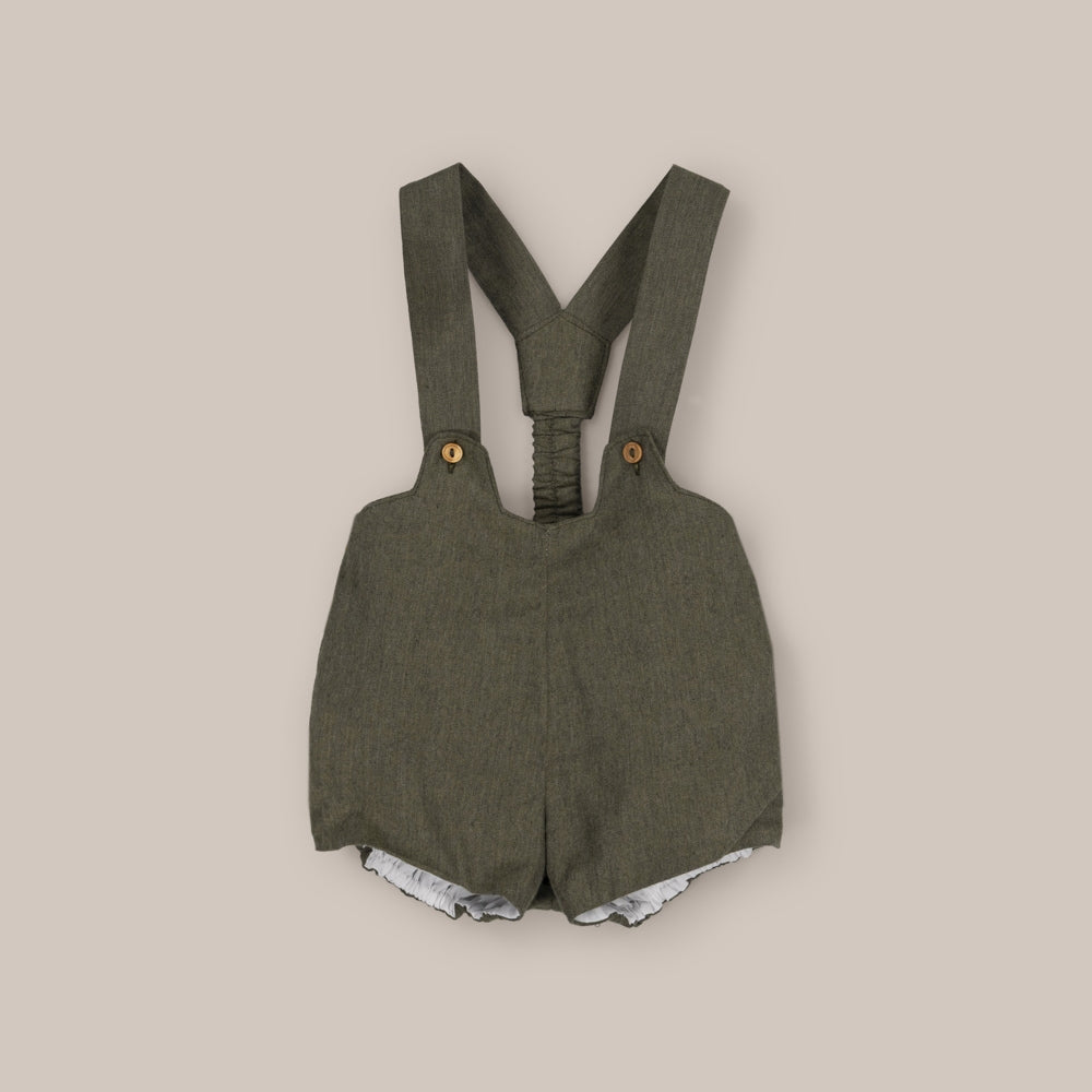 Strap Pants boy Green