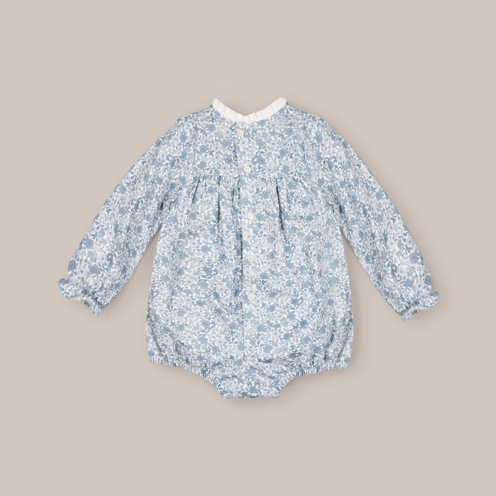 romper Smock Blue tea