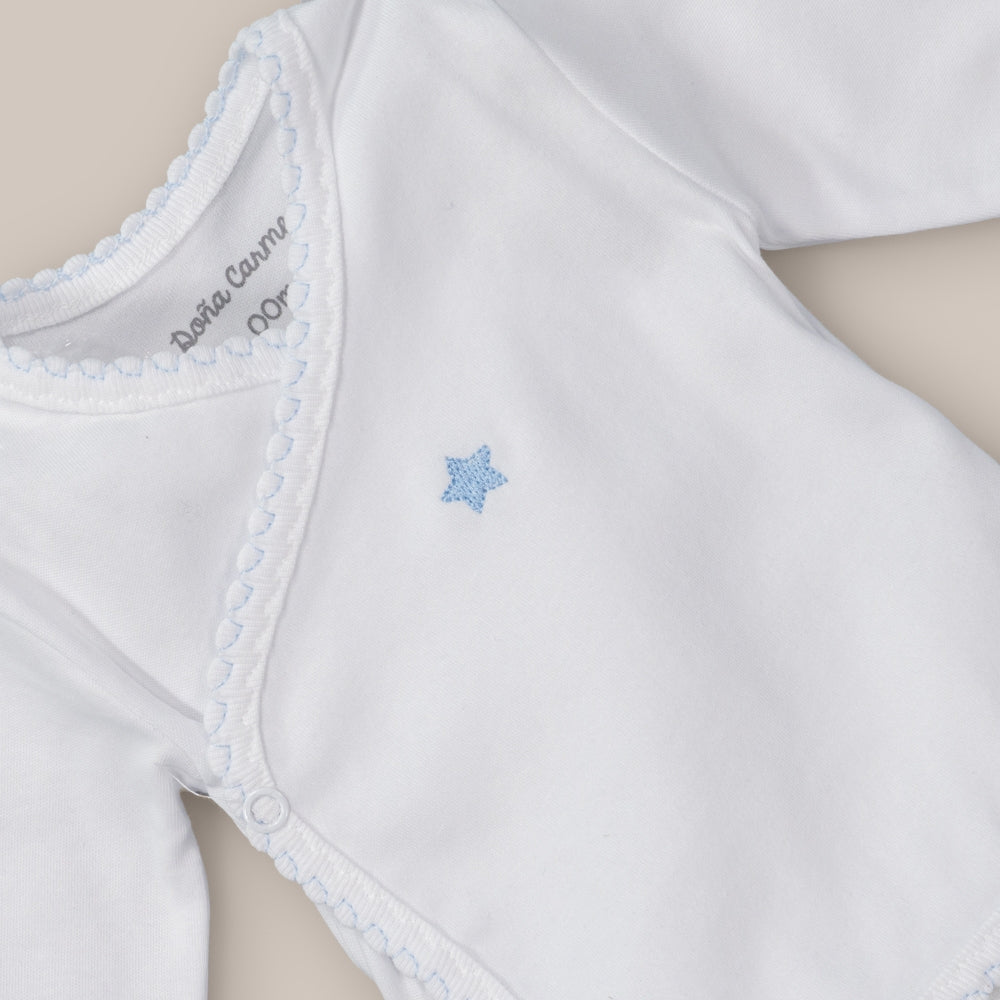 Conjunto Algodón Bebé Etoile Azul