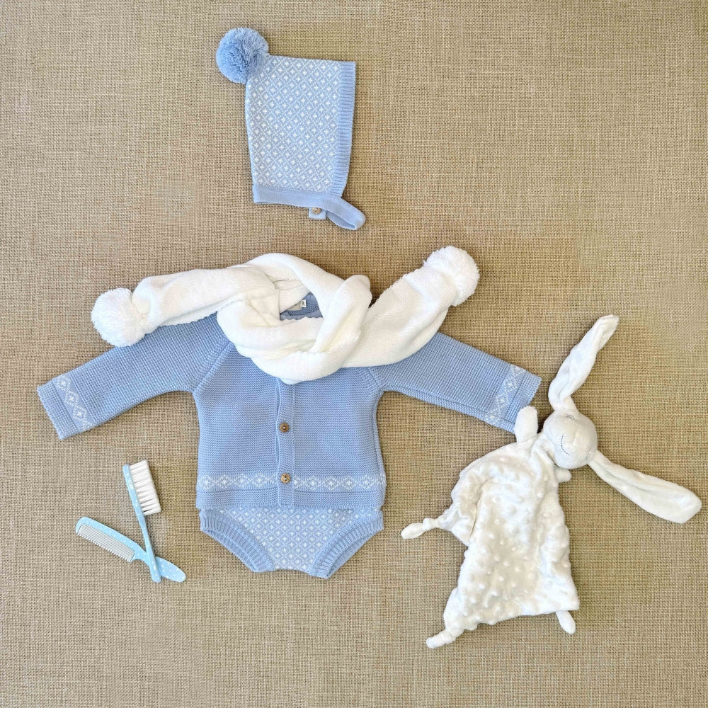 Conjunto Lana Bebé Jacquard
