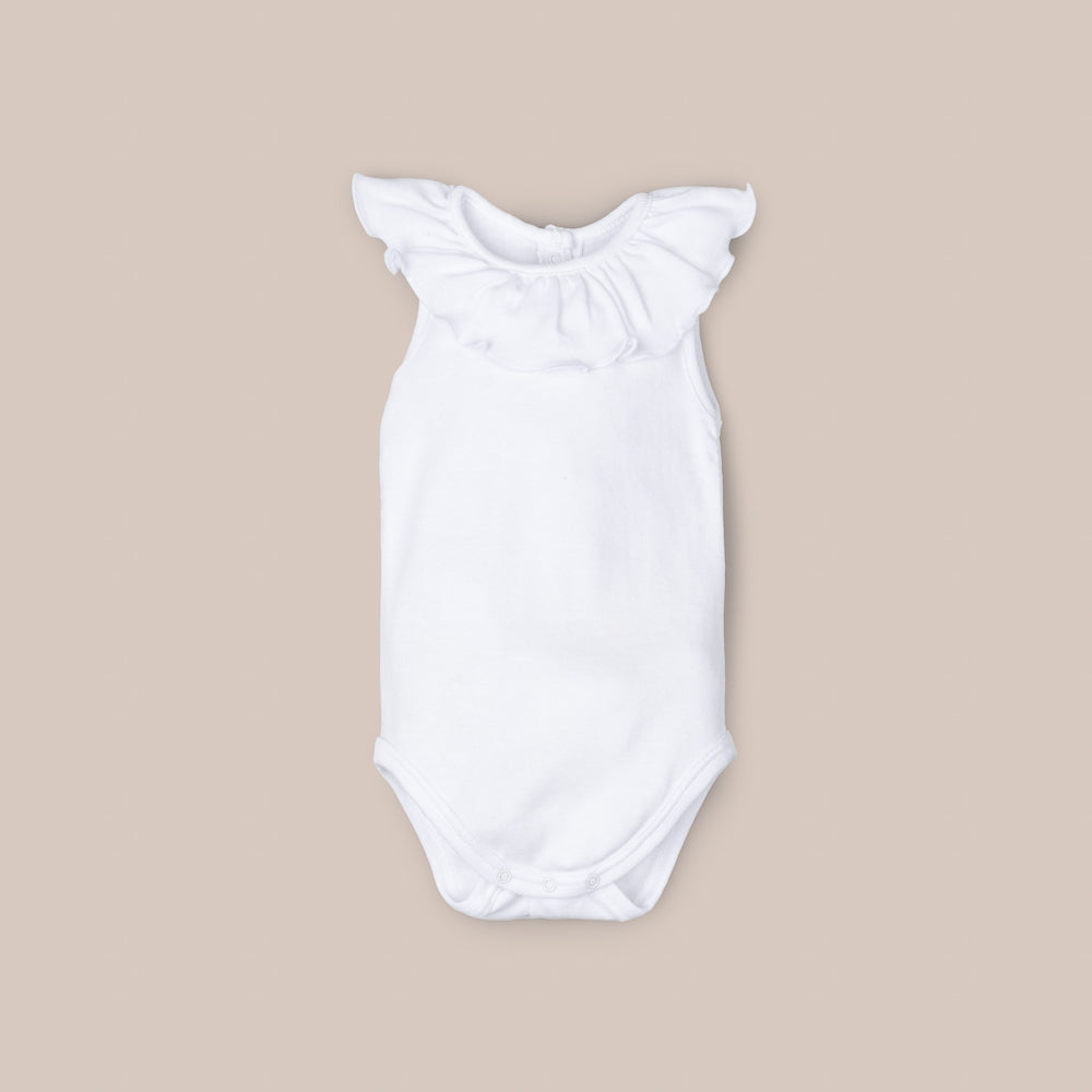 Body bébé sans manches à volants