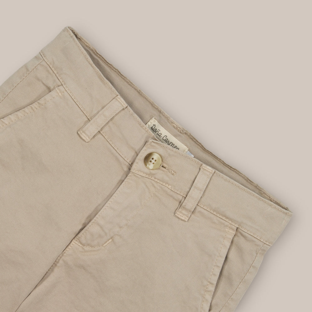 Bermuda Niño Gabardina