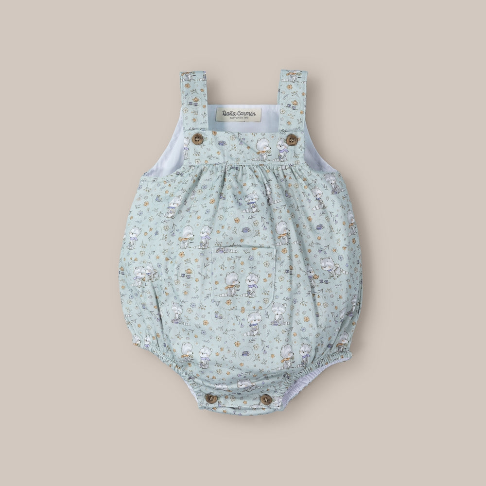 dungaree Mapache baby