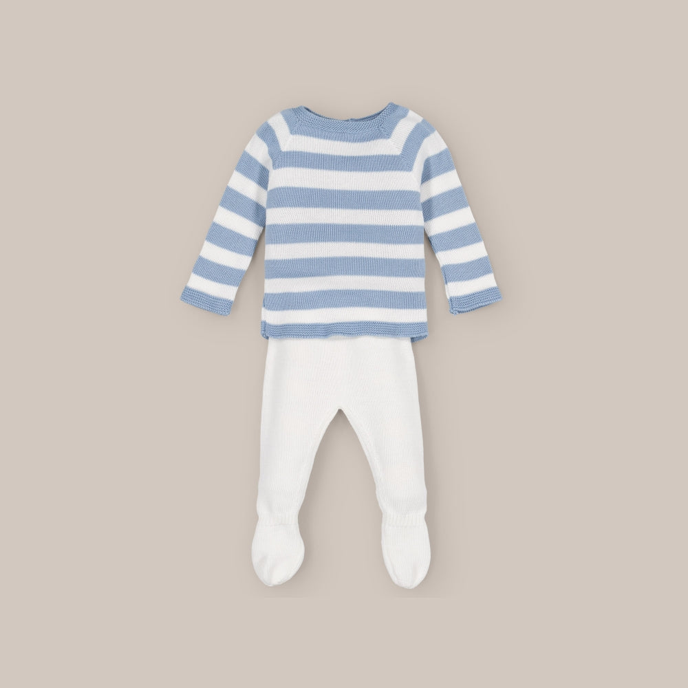 2 Piezas Polaina Franja Ancha