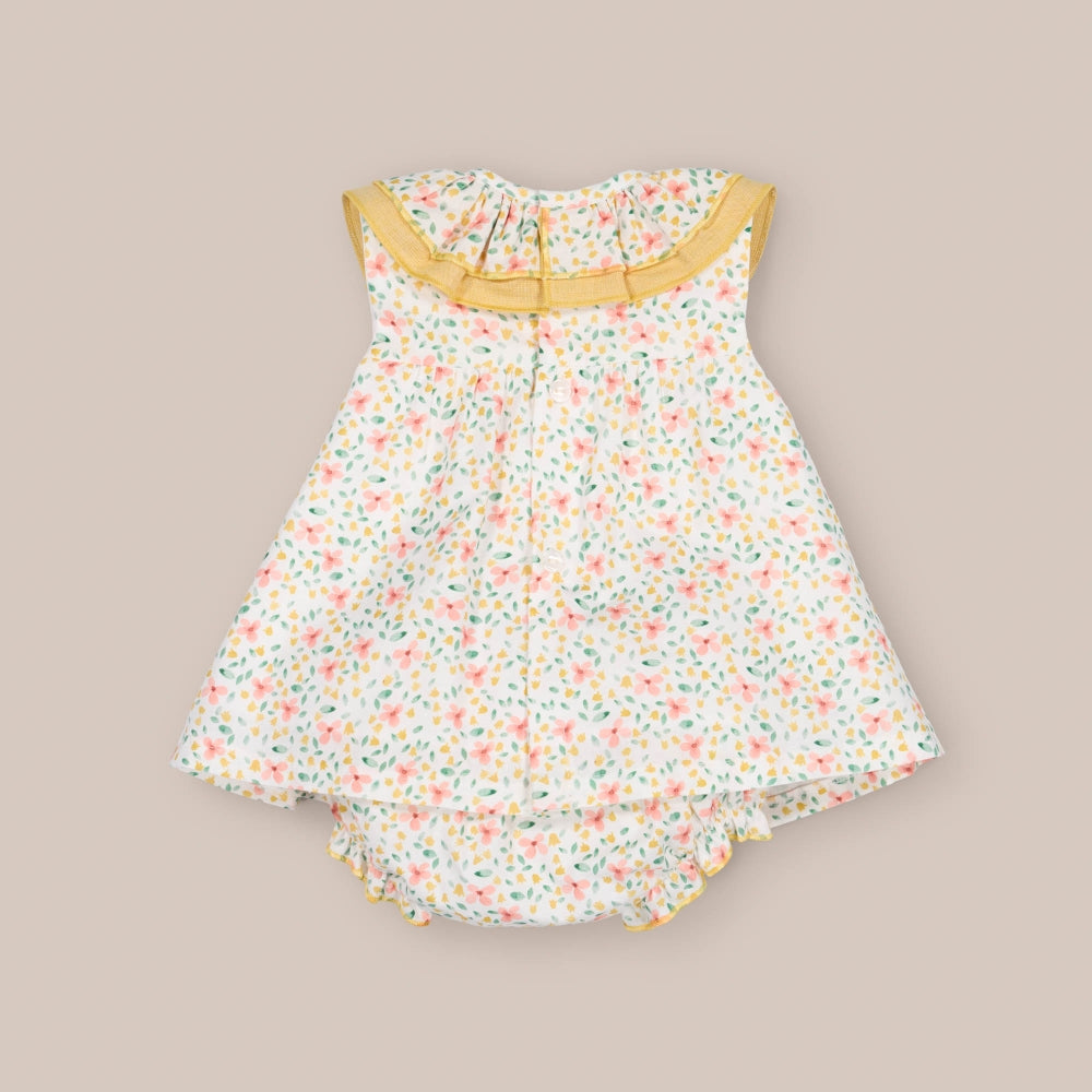 Baby dress set Corn