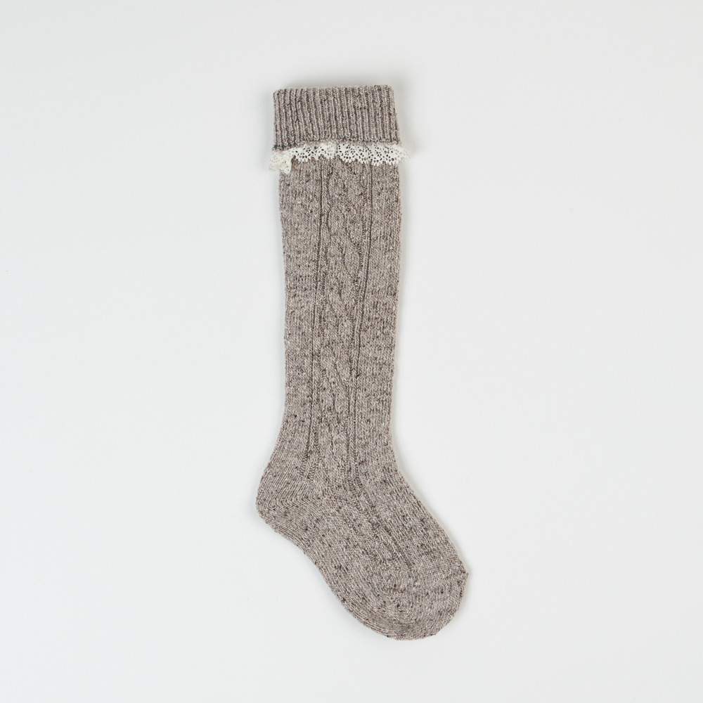 knee high socksSport Tweed