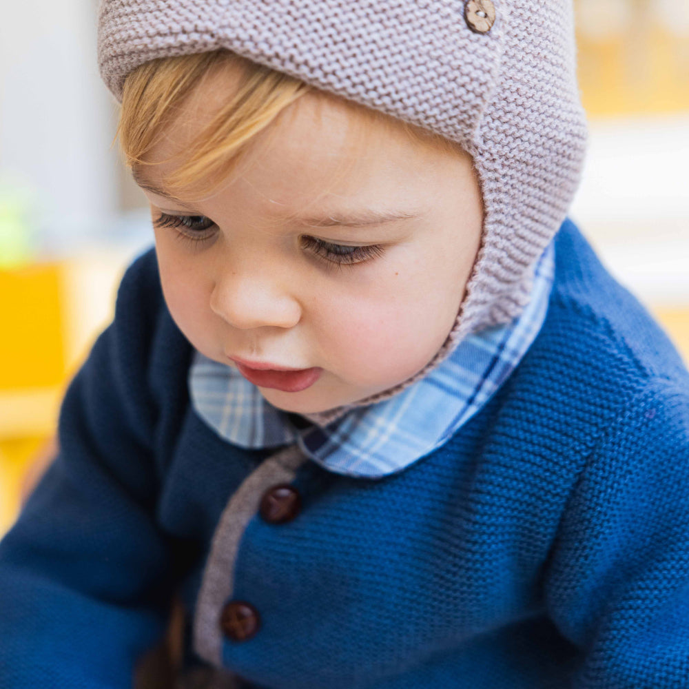 Cappello Bambini Risvolto in lana