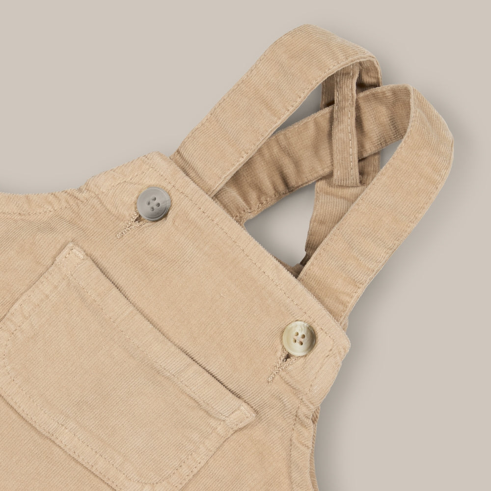 Jardineira Veludo Nut