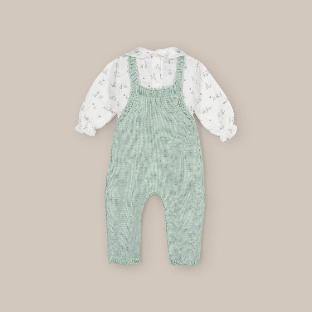 Set Latzhose Hase