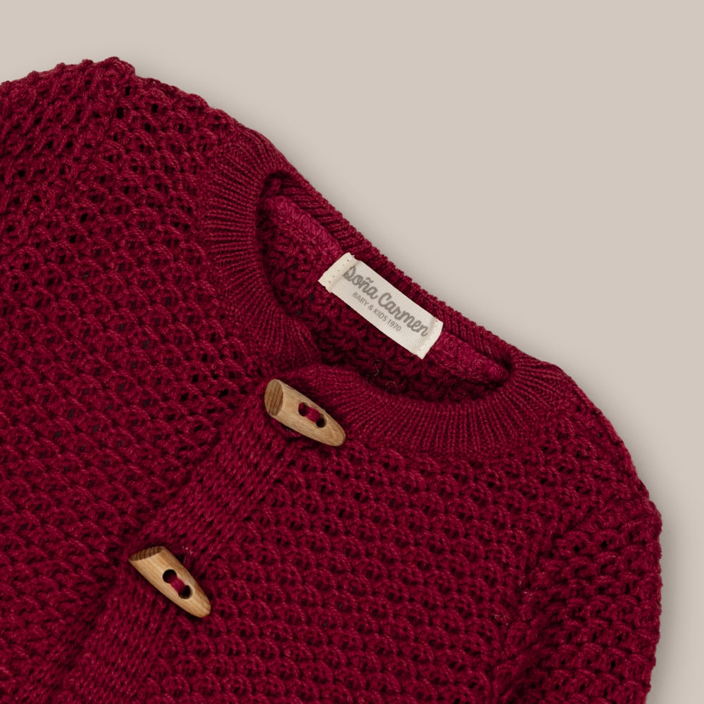 cardigan Lana Mazapan