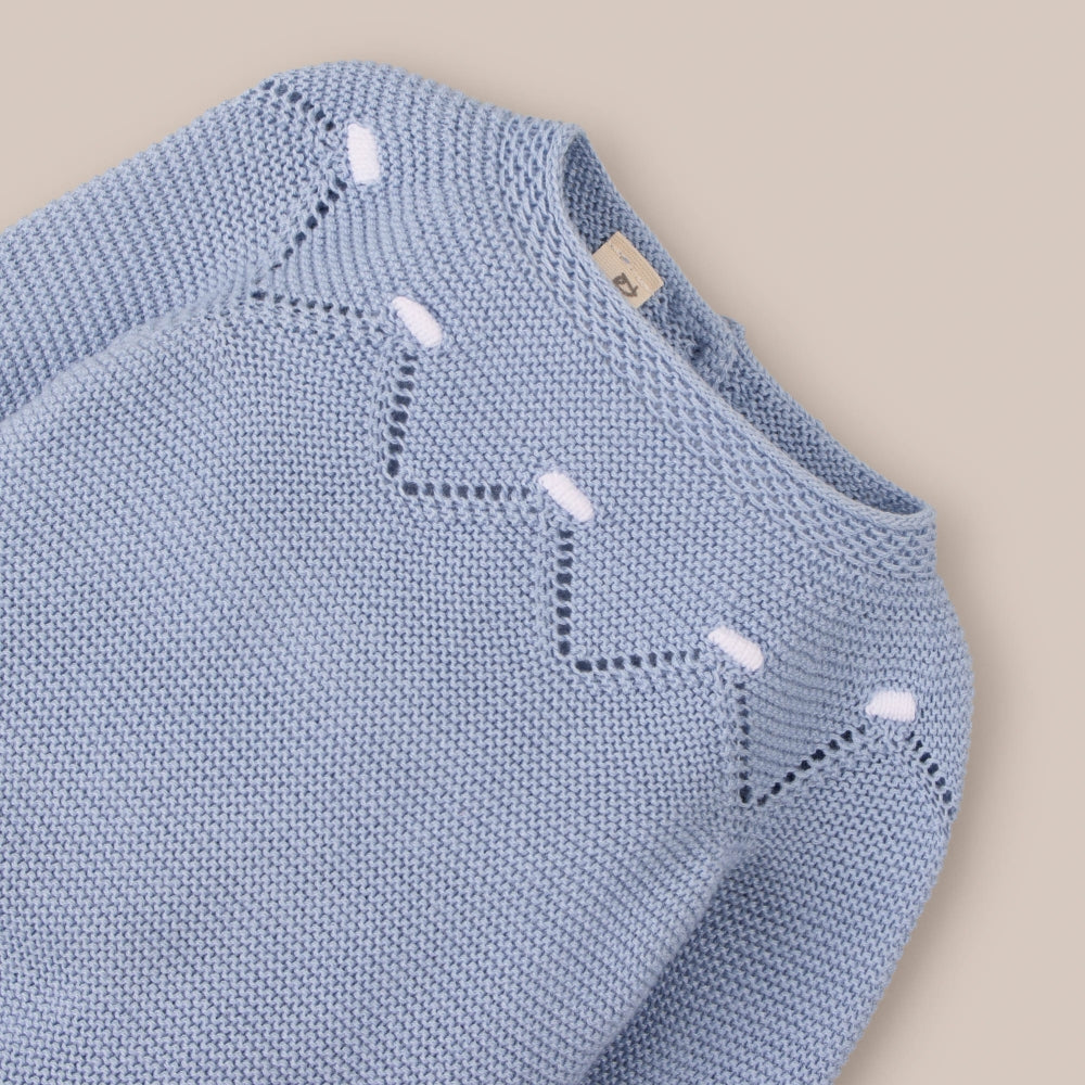 Schweizer Baby-Strickset