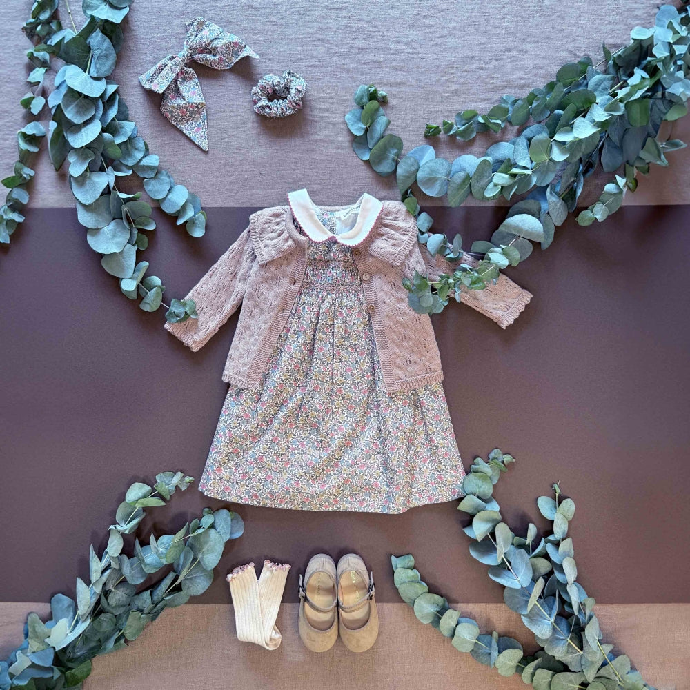 Vestido menina Smock Marbelha