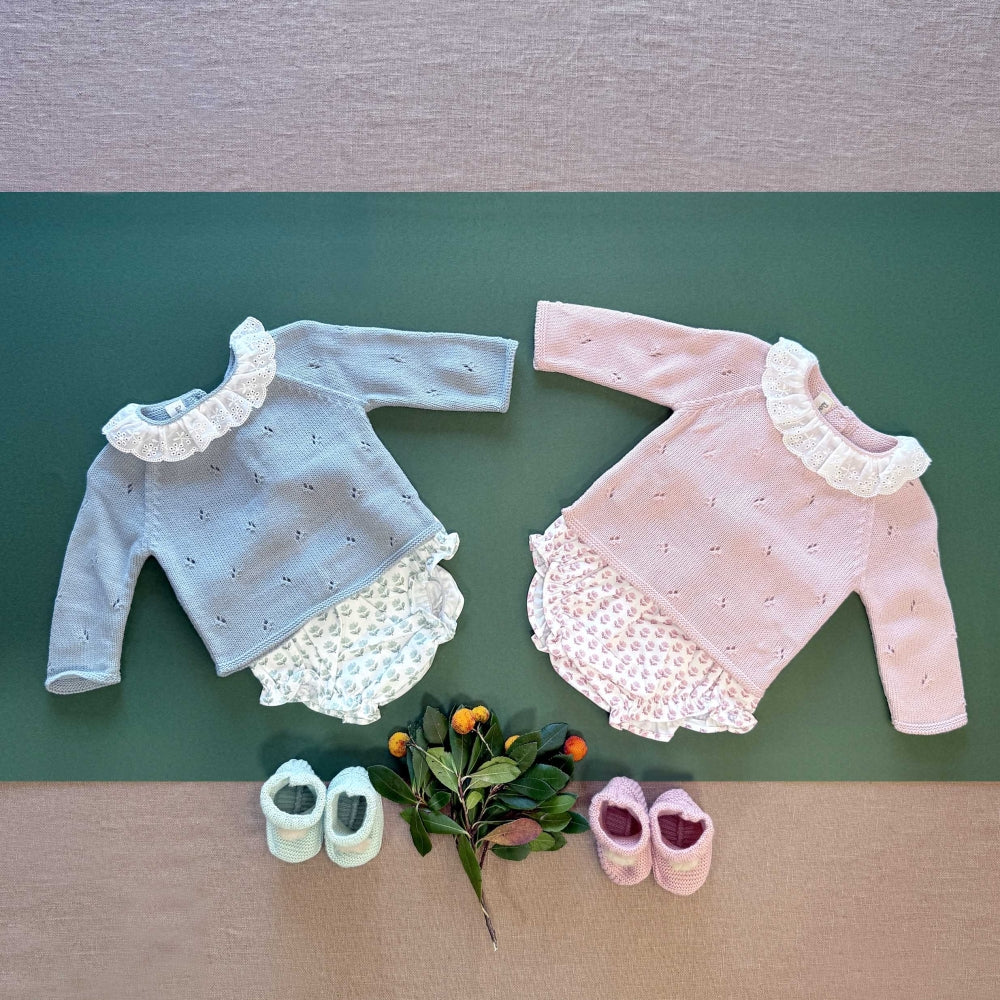baby bloomer Smock Camille