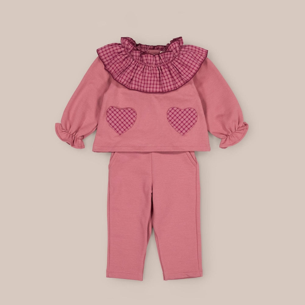 Cerise Cotton Set