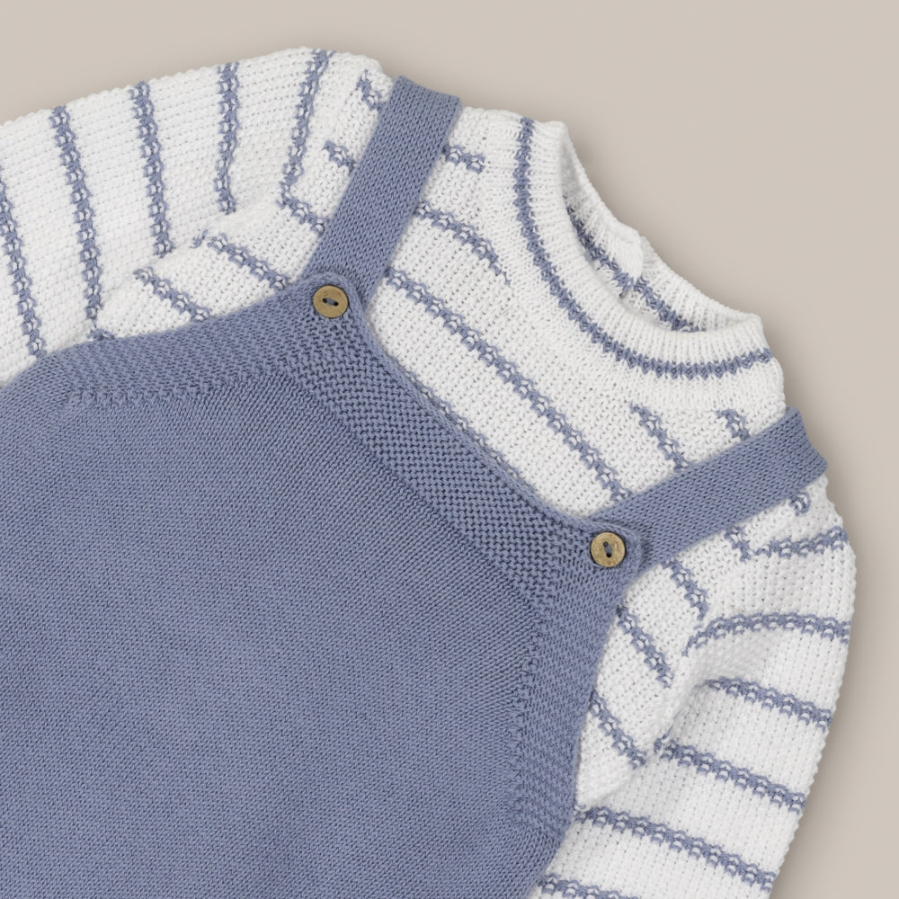 Set dungaree Baby rice