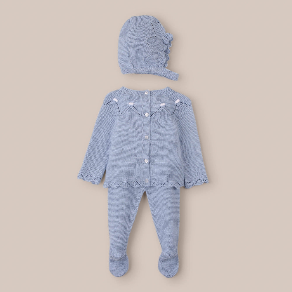 Schweizer Baby-Strickset