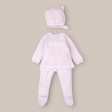 Conjunto De Punto Bebé Rayuela