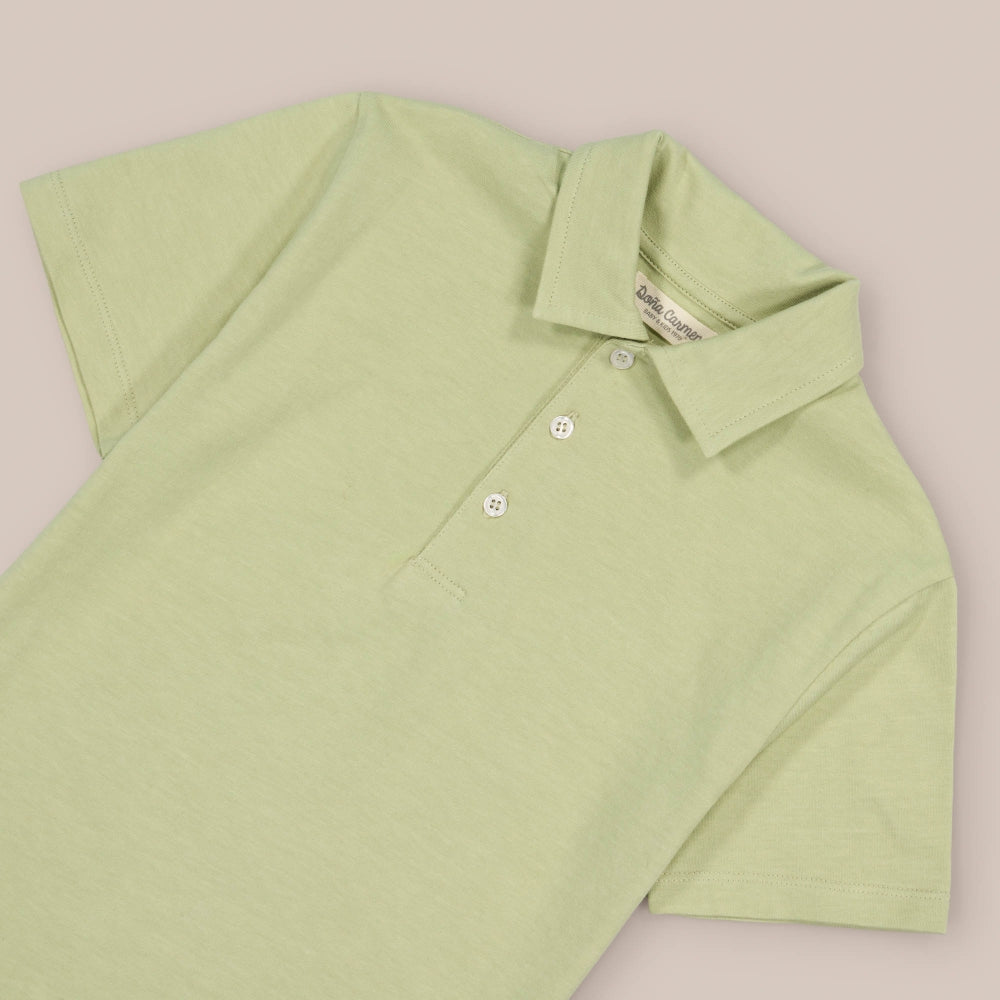 Kurzarm-Poloshirt aus Baumwolle für Jungen