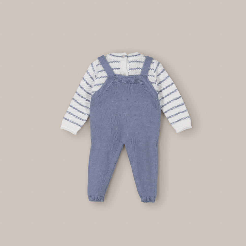 Set dungaree Baby rice