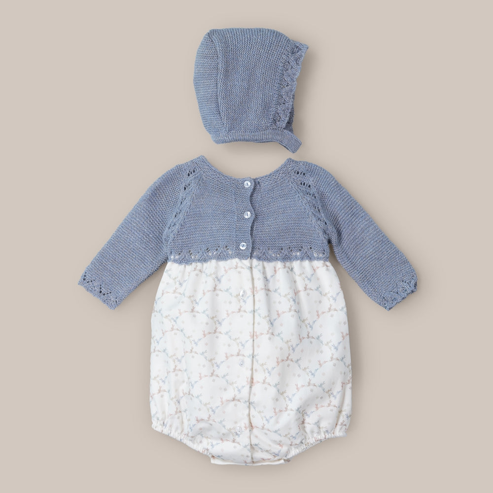 Pelele Pelele Bebé Con Capota Liebre