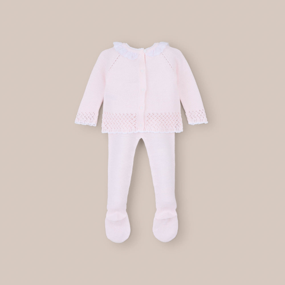 Caladito Baby-Strickgamaschen-Set