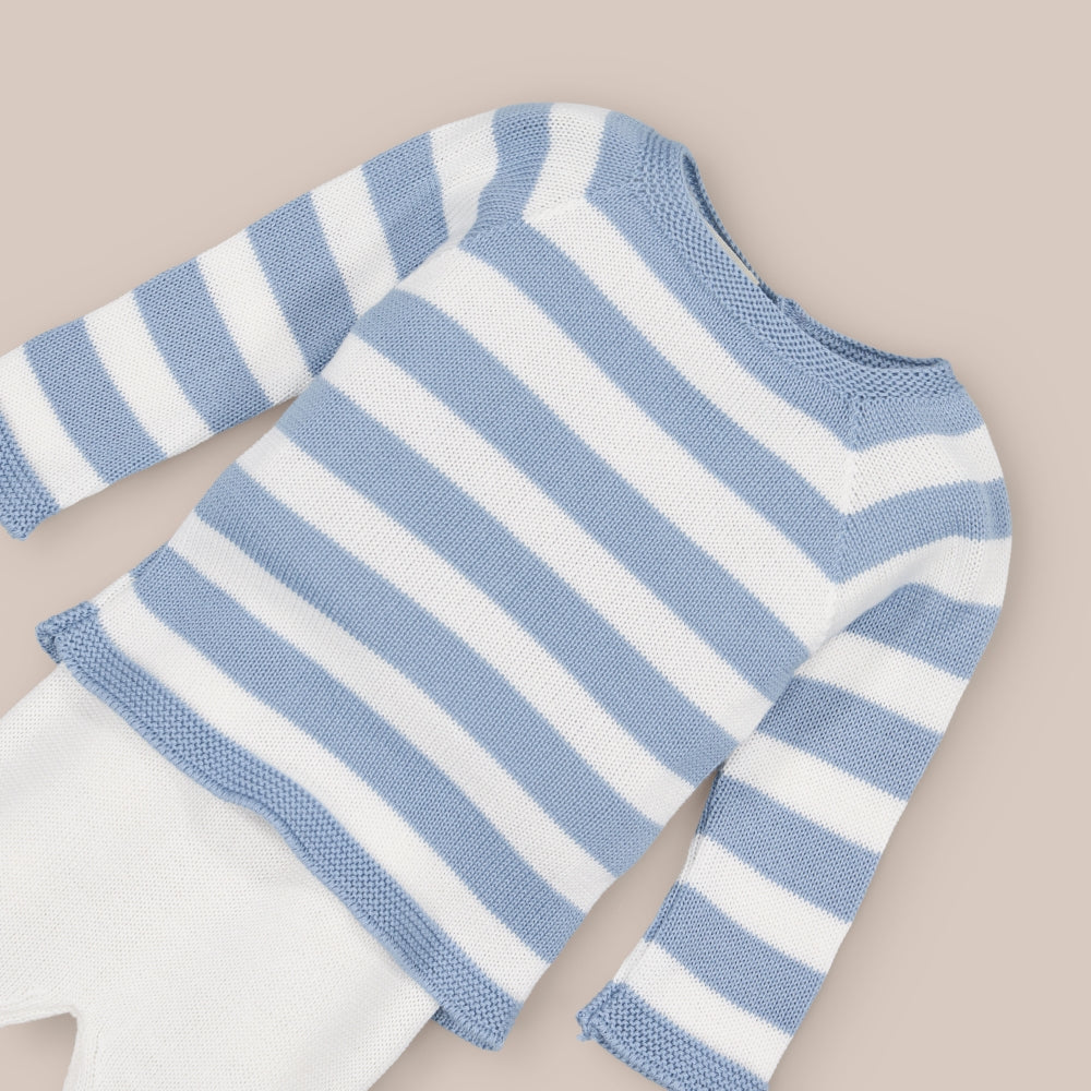 2 Piezas Polaina Franja Ancha