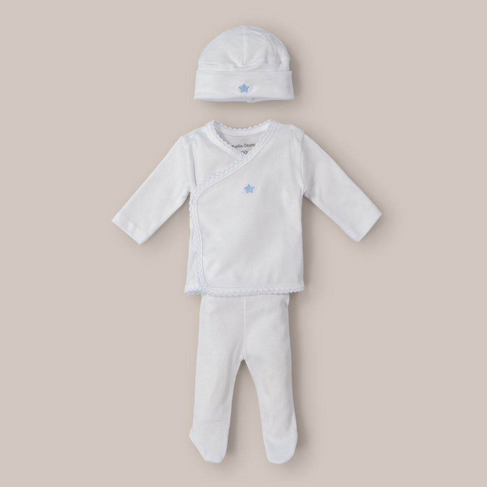 Conjunto Algodón Bebé Etoile Azul