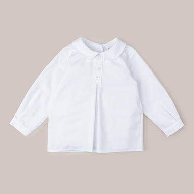 Camisa Niño Manga Larga Pliegue