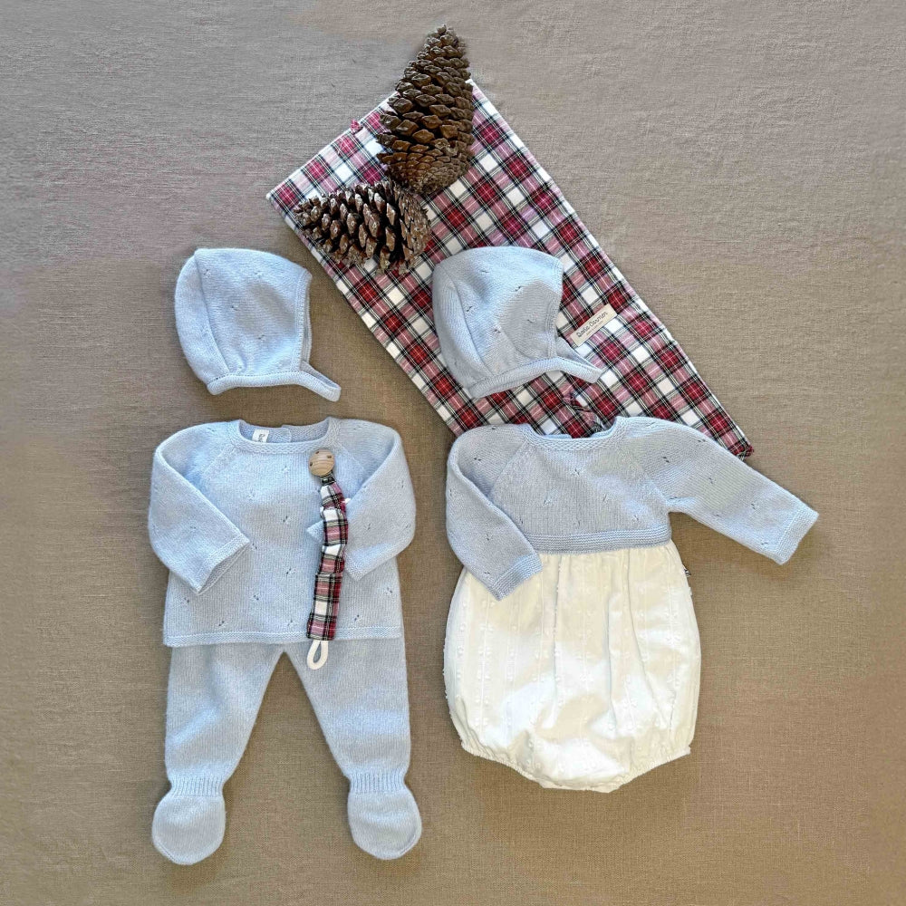 Conjunto Punto  Bebé Cashmere