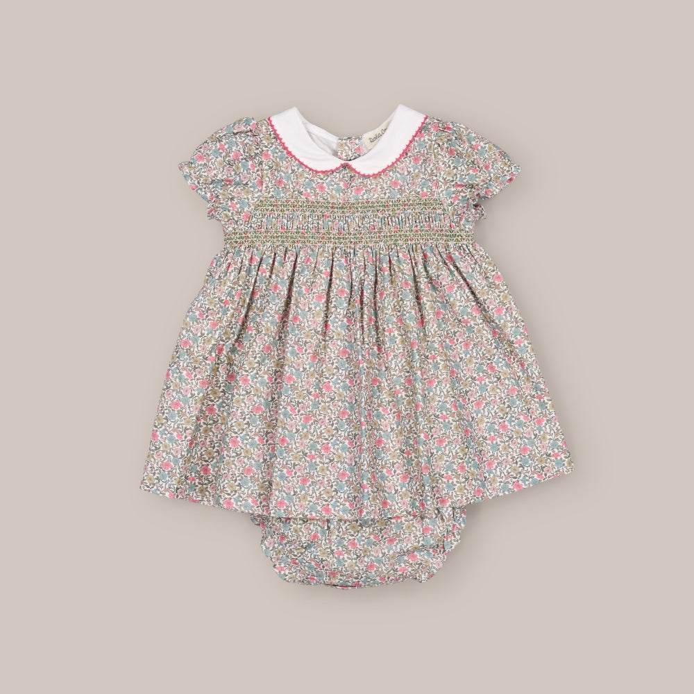 Baby dress set Smock Marbella