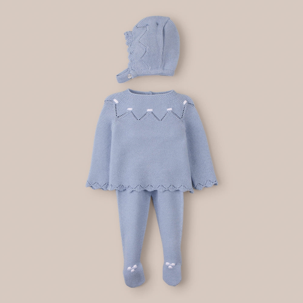 Schweizer Baby-Strickset