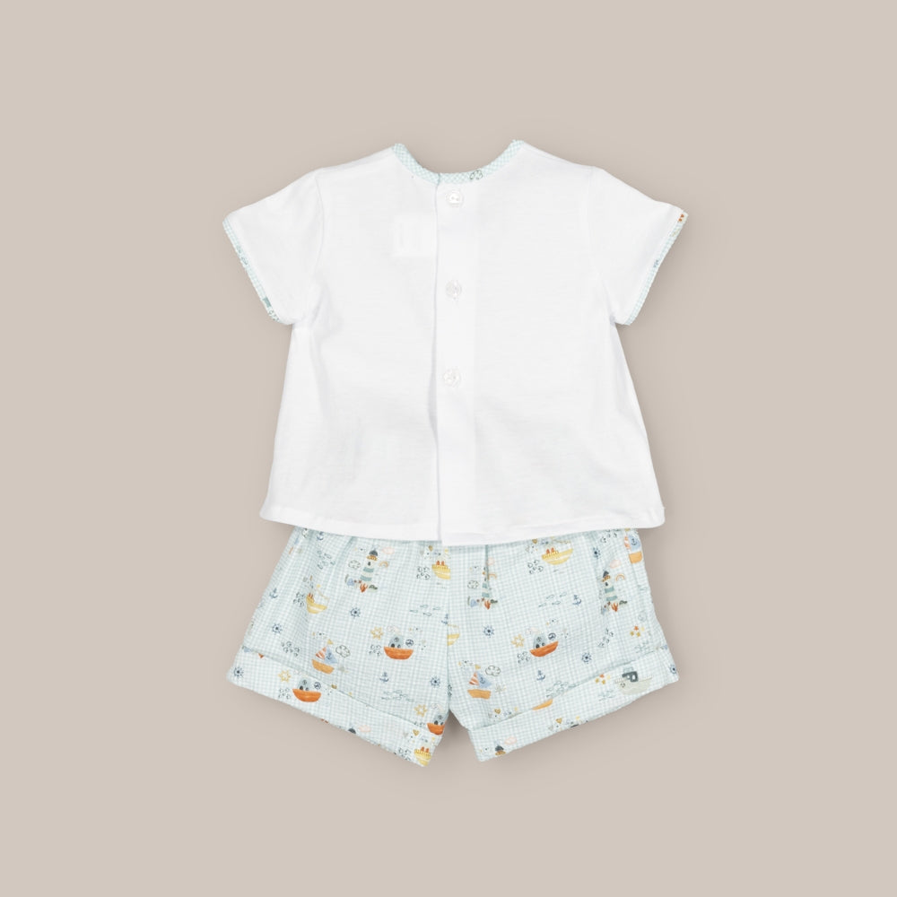 Conjunto Bebé Algodón Vapor