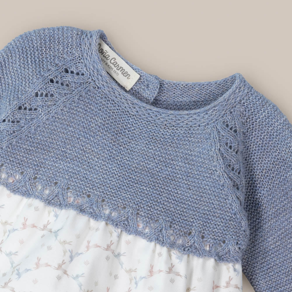 Pelele Pelele Bebé Con Capota Liebre