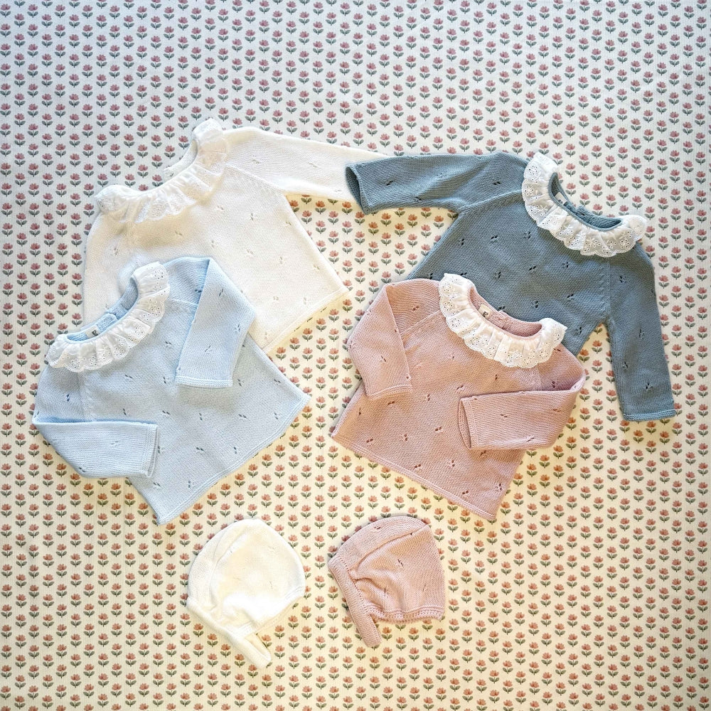 Weiden-Babypullover