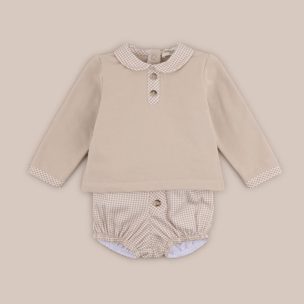 Conjunto Algodón Tapa Visón