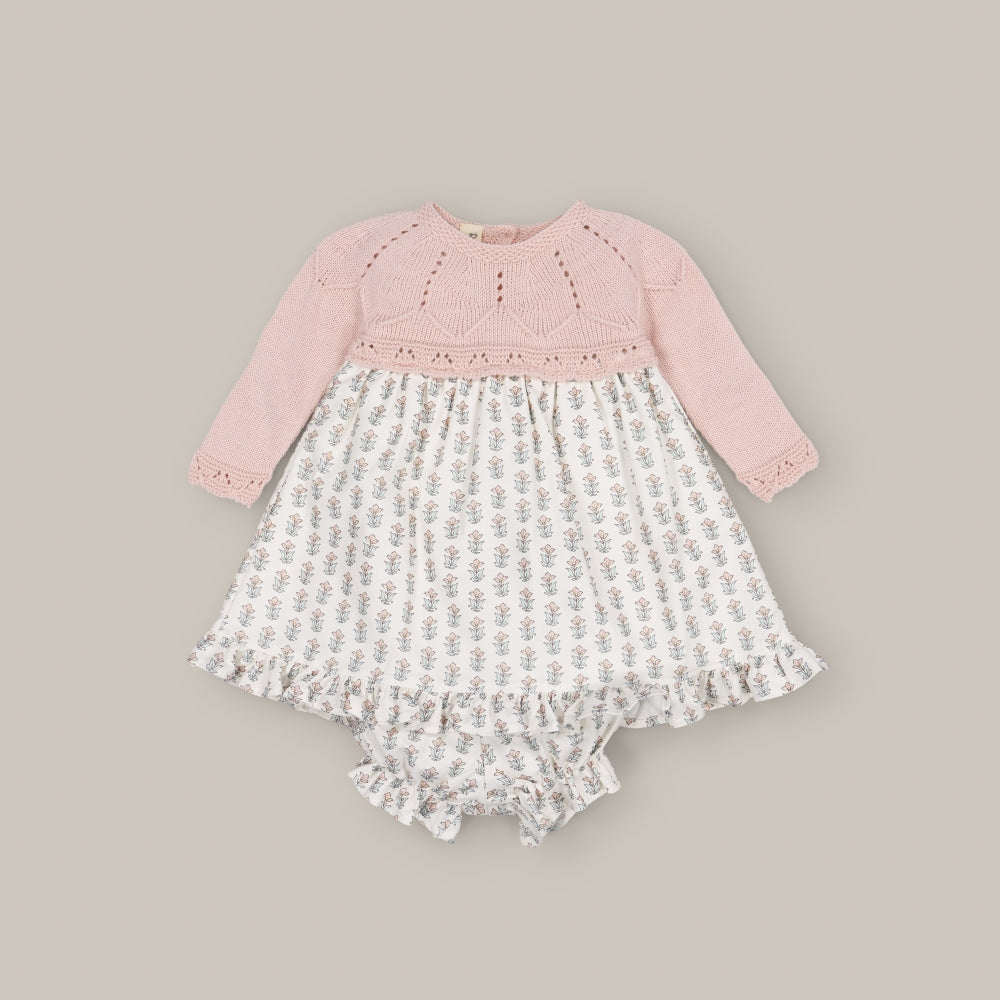 baby dress set Lotus