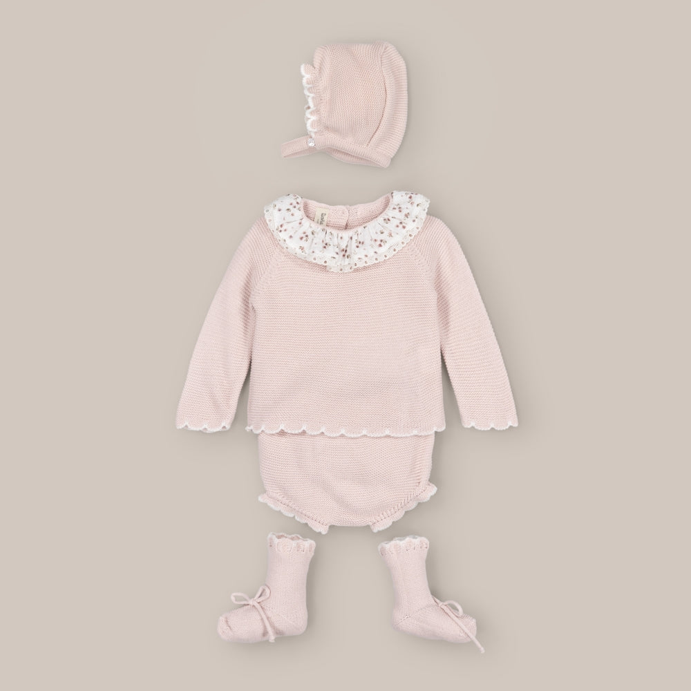 Short set knit Baby Mekong
