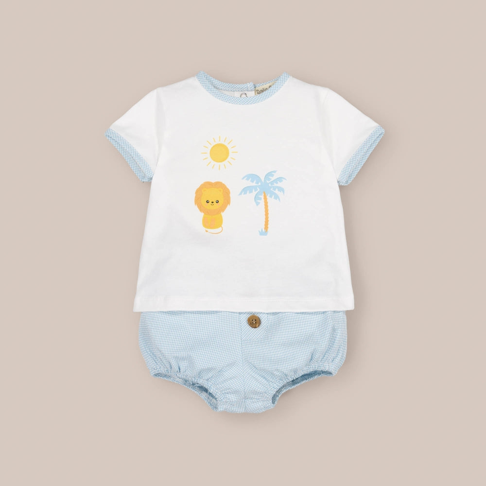 Turquoise Cotton Set