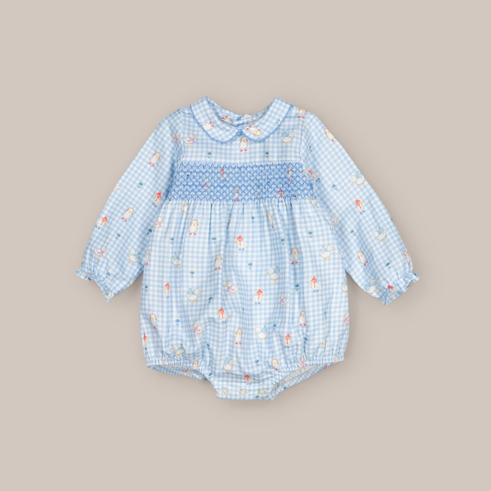 romper Smock Patitos