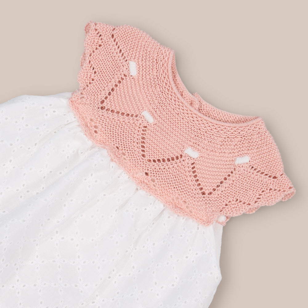 Baby dress set Swiss Embroidery