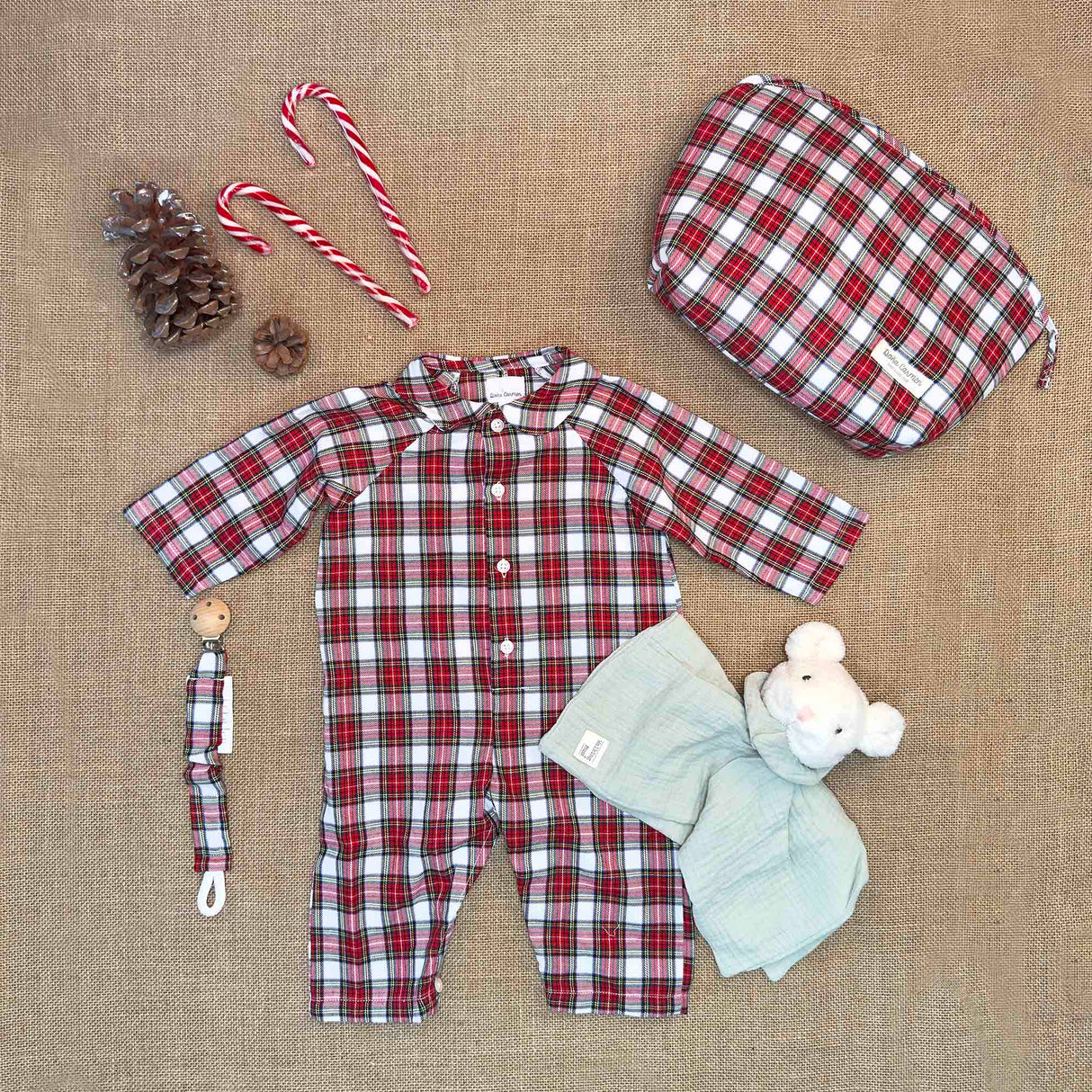 Conjunto de Natal para Bebé e Criança 16