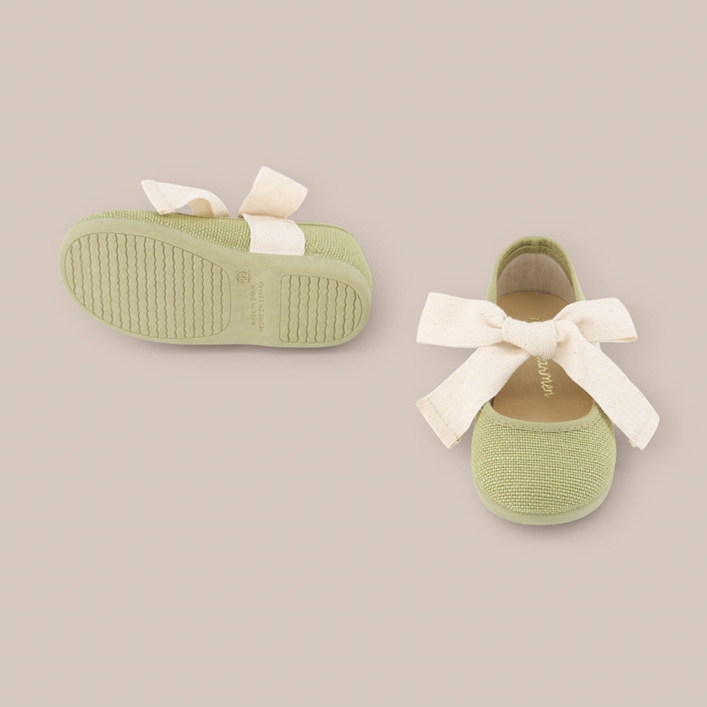 Zapato Lino Lazo Algodón