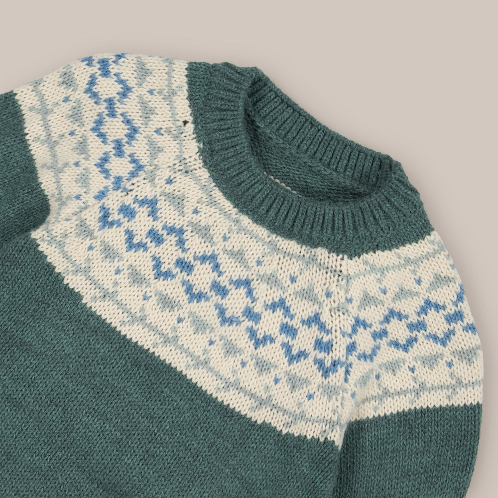 Sweater boy Greca Oliva