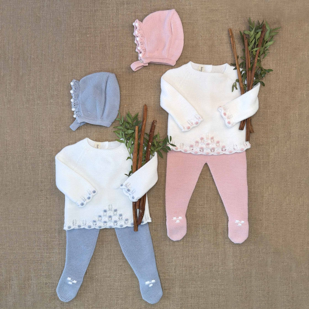 Conjunto de tricot para bebé Jaya