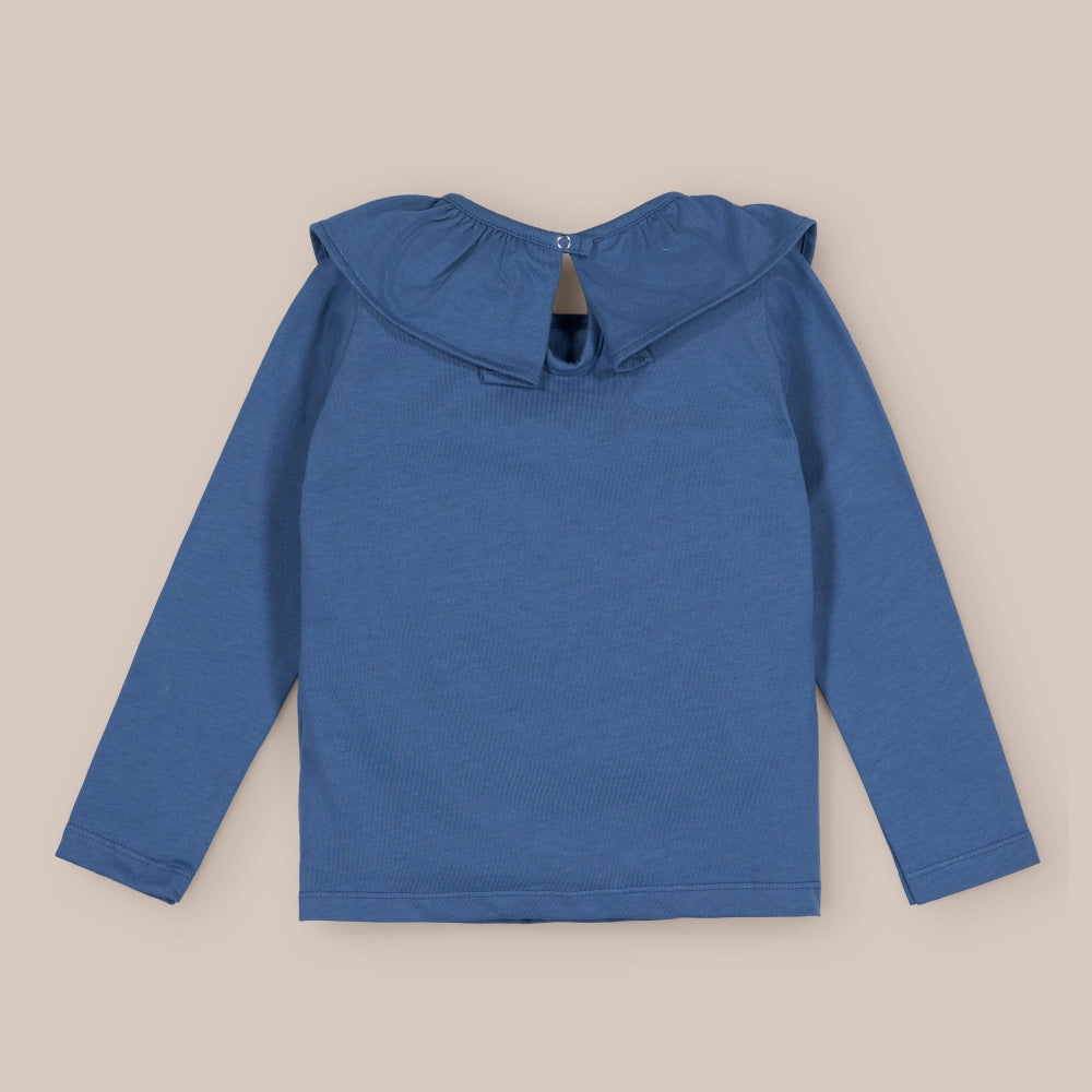 Blusa Niña Algodón Cuello